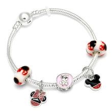 Load image into Gallery viewer, Fashion Mickey Minnie Charm Bracelet For Women
