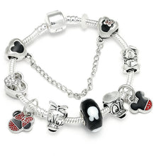 Load image into Gallery viewer, Fashion Mickey Minnie Charm Bracelet For Women