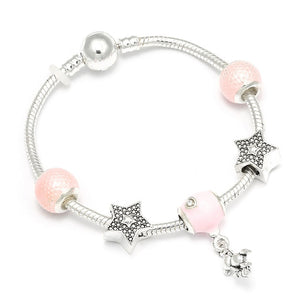 Queen Jewelry Silver Charms Bracelet & Bangles For Women