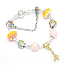 Load image into Gallery viewer, Queen Jewelry Silver Charms Bracelet &amp; Bangles For Women