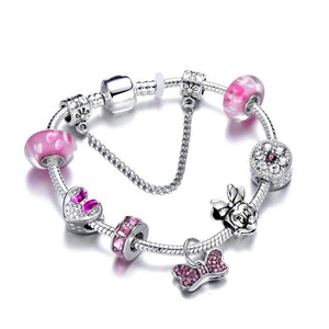Romantic Love DIY Charm Bracelet For Women