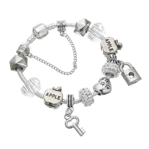 Romantic Love DIY Charm Bracelet For Women