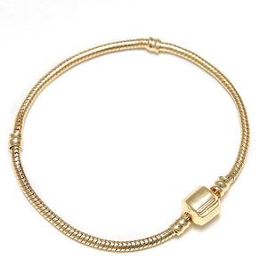 Luxury Crystal Heart Gold Color Charm Bracelet For Women