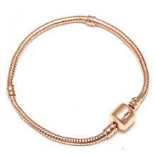 Load image into Gallery viewer, Luxury Crystal Heart Gold Color Charm Bracelet For Women