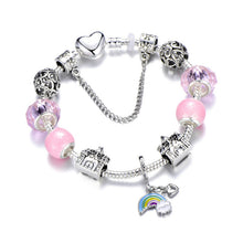 Load image into Gallery viewer, Silver Color Mickey Series Charm Bracelet For Women