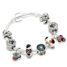 Load image into Gallery viewer, Silver Color Mickey Series Charm Bracelet For Women