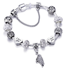 Load image into Gallery viewer, Silver Color Mickey Series Charm Bracelet For Women
